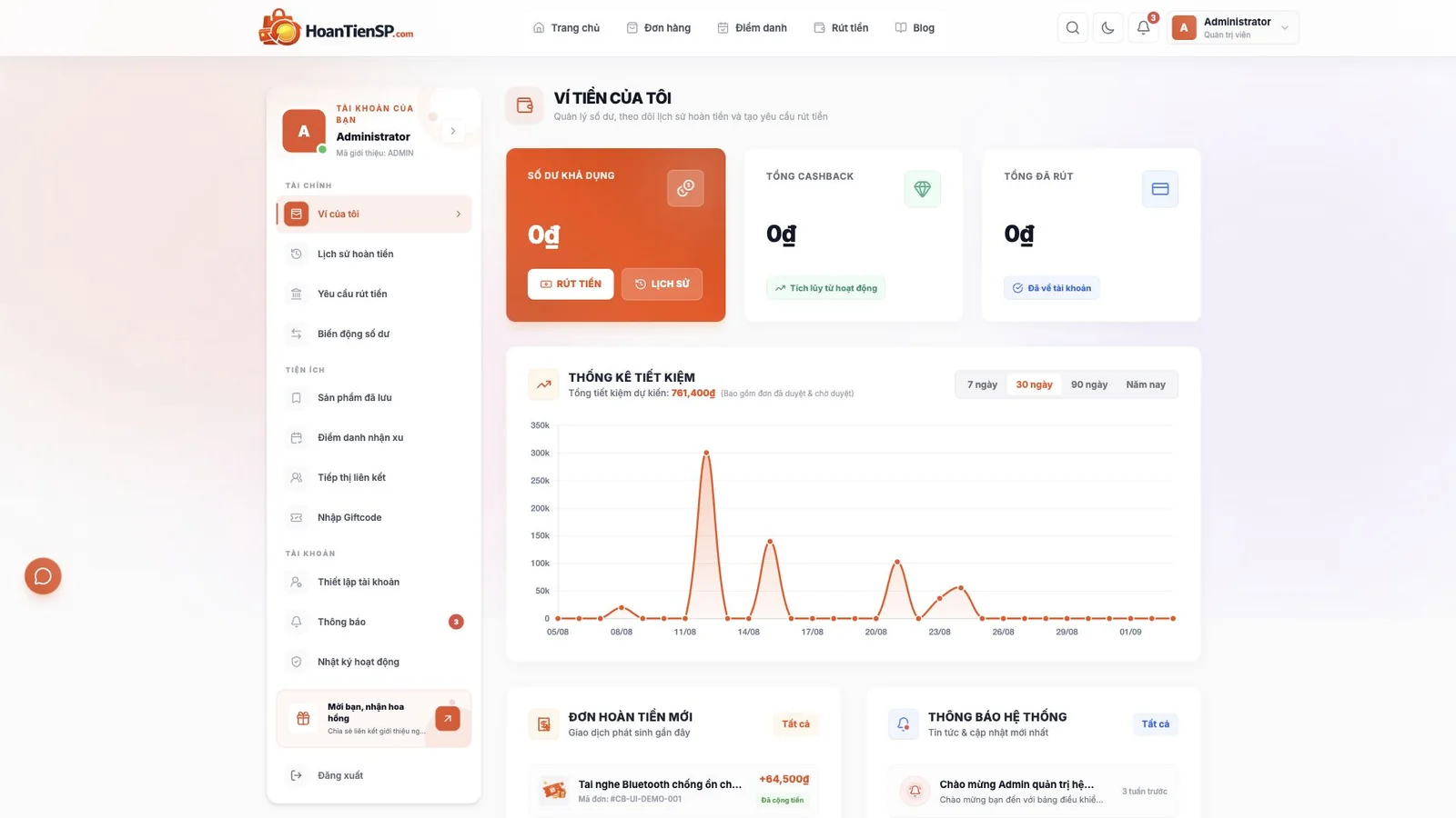 Build an automated cashback website for Shopee, TikTok Shop and Lazada - image 2