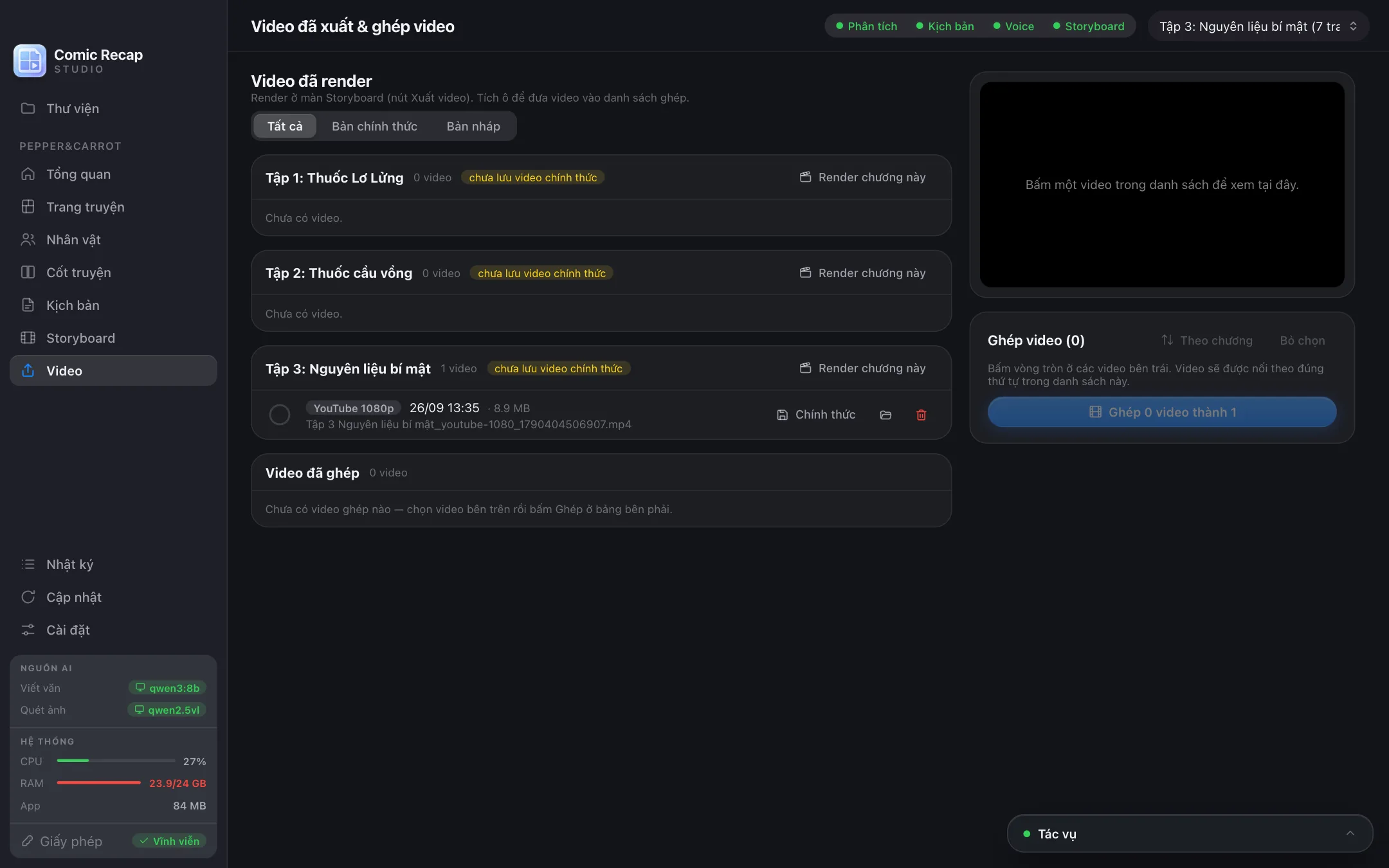 Comic Recap – Automated AI comic review video maker - image 9