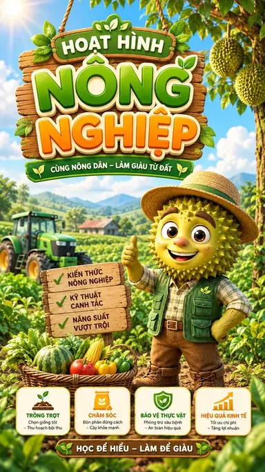 Tạo Video Hoạt Hình Nông Nghiệp