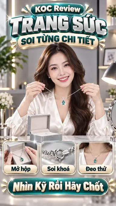 Tạo Video KOC Review Trang Sức