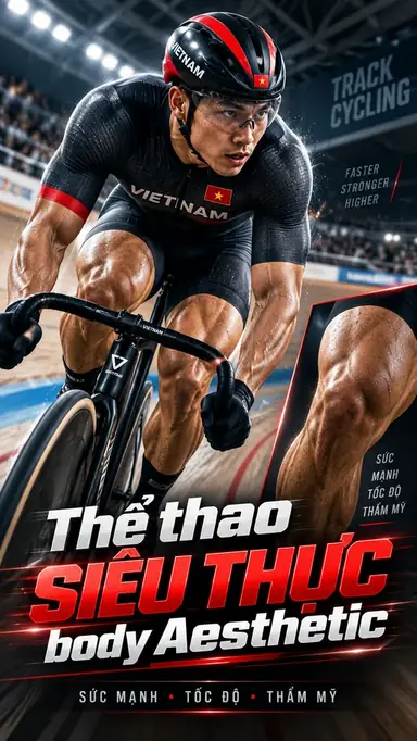 Tạo Video Thể Thao Siêu Thực Body Aesthetic